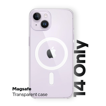 Magsafe transparent case for iPhone 14