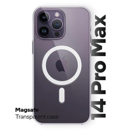 Magsafe transparent case for iPhone 14 Pro Max
