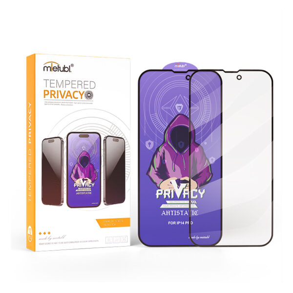 iPhone XS Max - Privacy Screen Protector Anti Spy Tempered Glass (Mietubl)