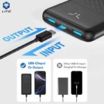 Lito LP1 Fast Charging 10,000mAh Slim Power Bank (6m) - Image 6