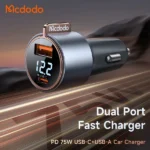 Mcdodo USB-A & USB-C  PD Car Charger -75W & 30W - Image 2