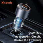 Mcdodo USB-A & USB-C  PD Car Charger -75W & 30W - Image 6